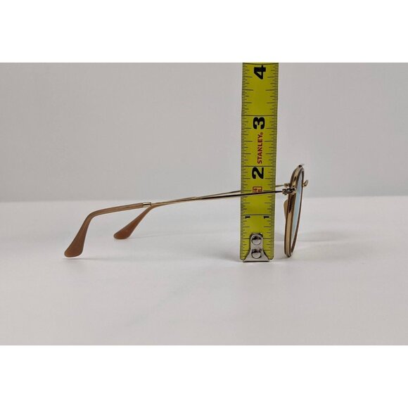 Ray-Ban Gold Round Sunglasses - Picture 15 of 16